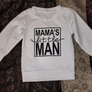 White long sleeve shirt